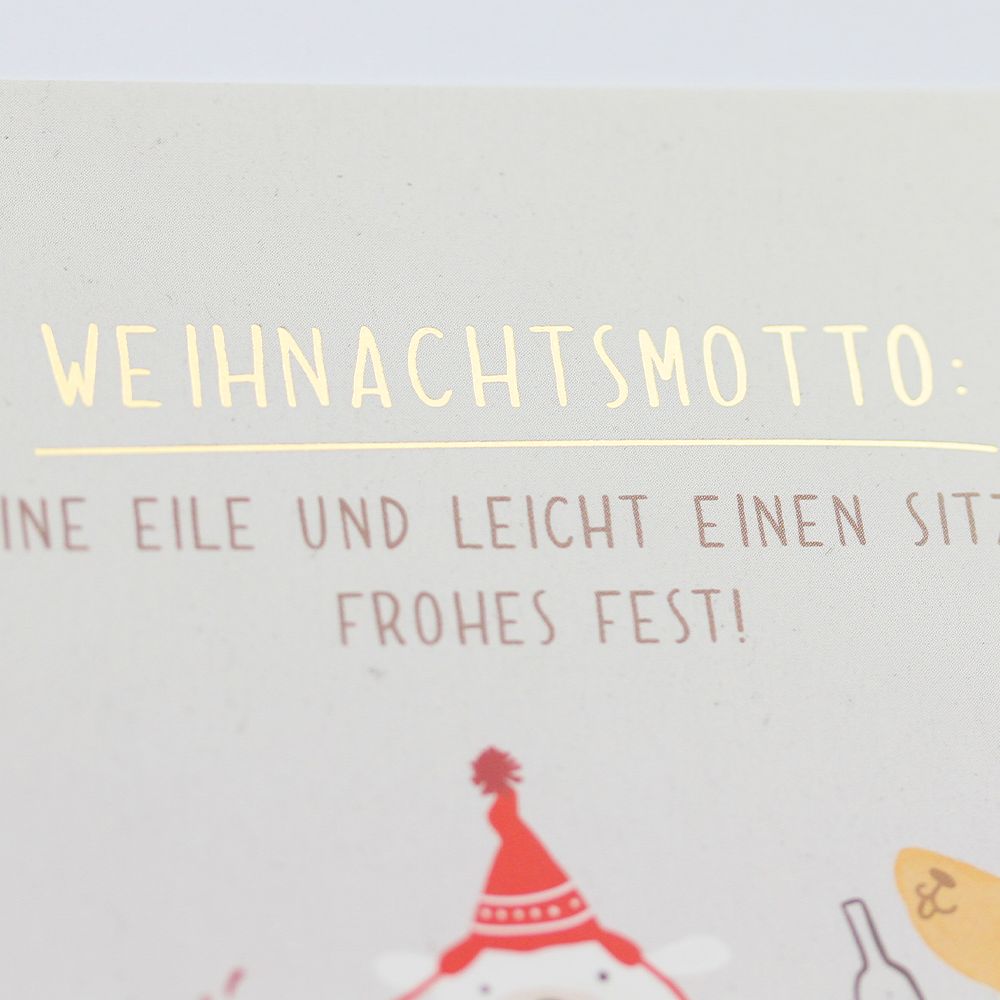 Weihnachtsmotto...