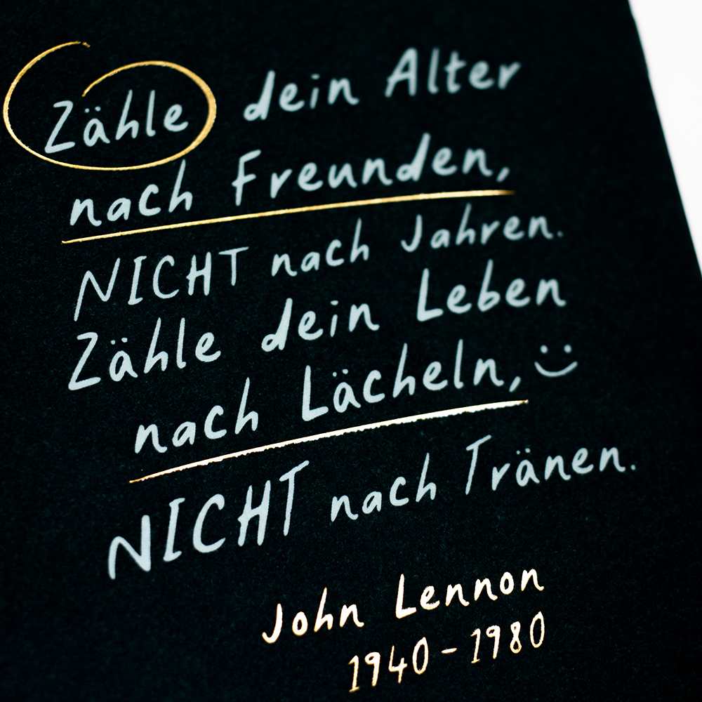 Zähle dein Alter...