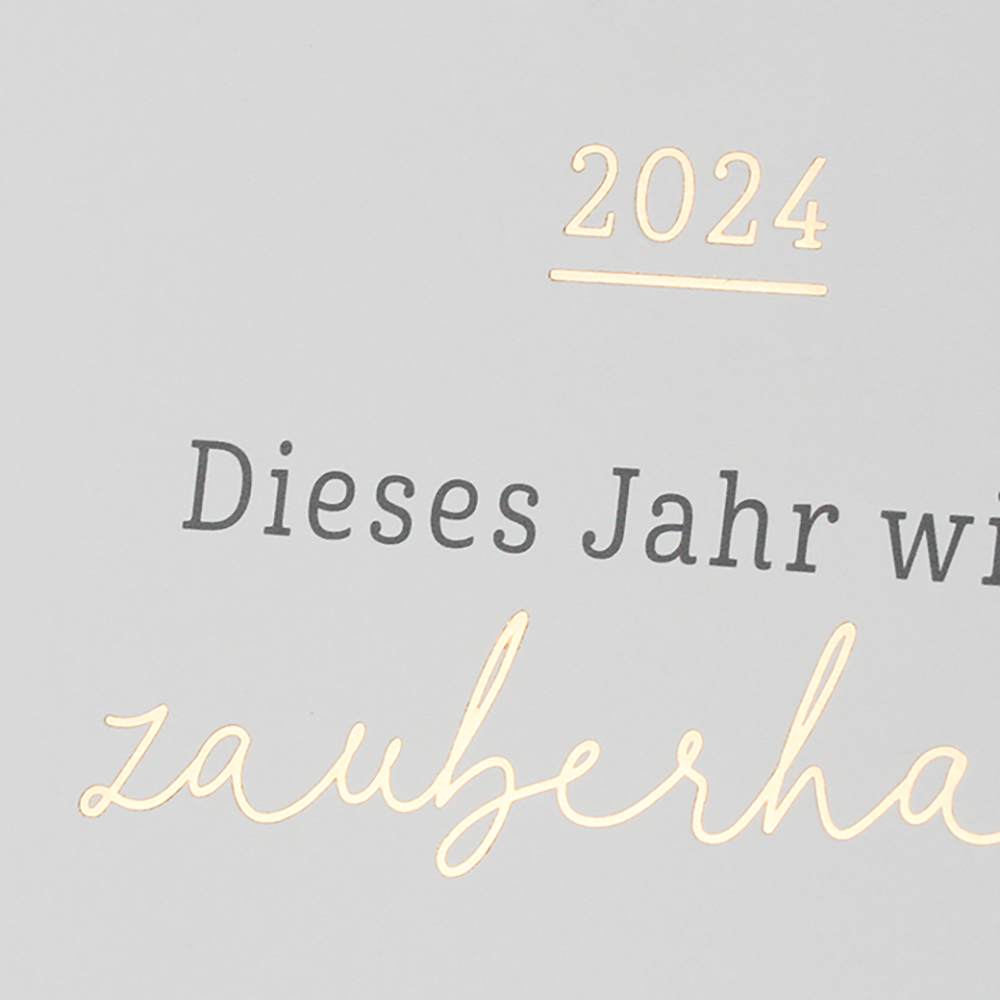 Dieses Jahr wird zauberhaft