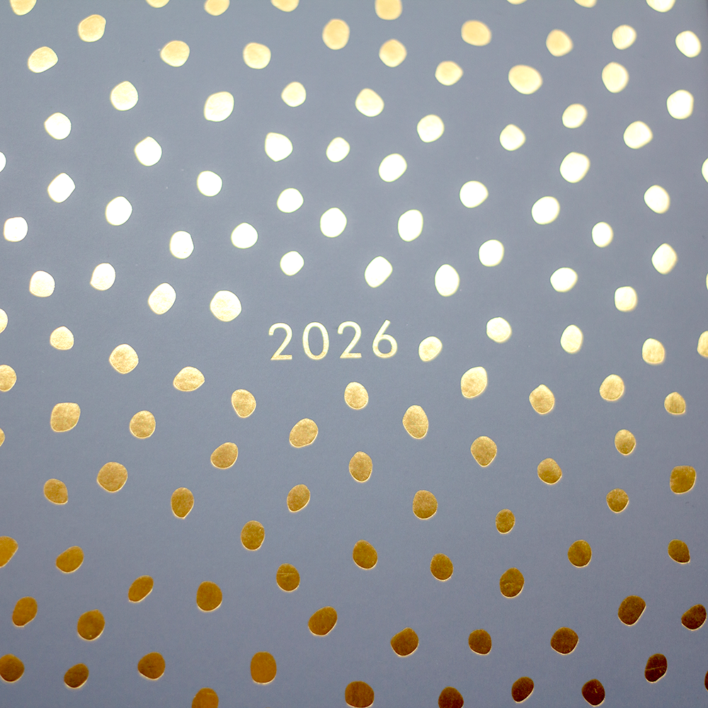 Terminplaner A5 Premium 2026 Dunkelgrau 