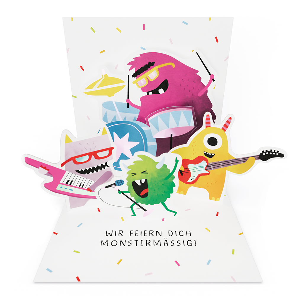 Wir feiern dich monstermässig!