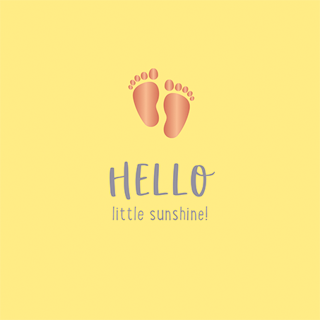 Hello little sunshine!