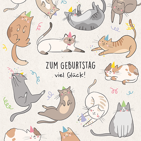 Dessie 25 Einzigartige Grußkarten Mit Thinking Of You Sprüchen – Verschiedene Tierdesigns In Goldener Aufbewahrungsbox