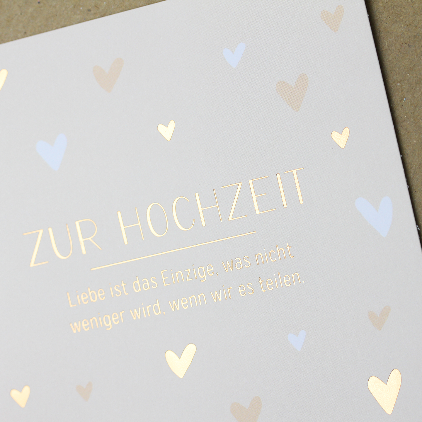 Zur Hochzeit...