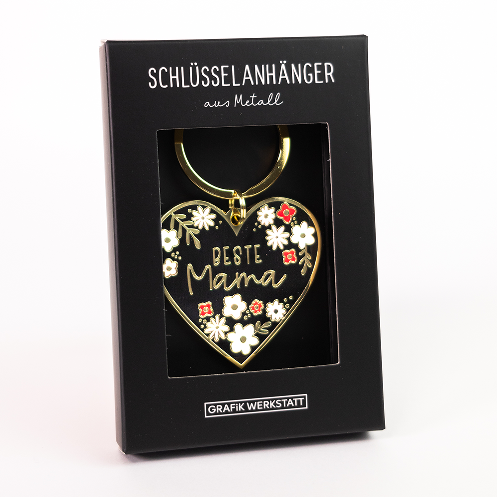 Schlüsselanhänger Schreibkram Manufaktur Beste Mama