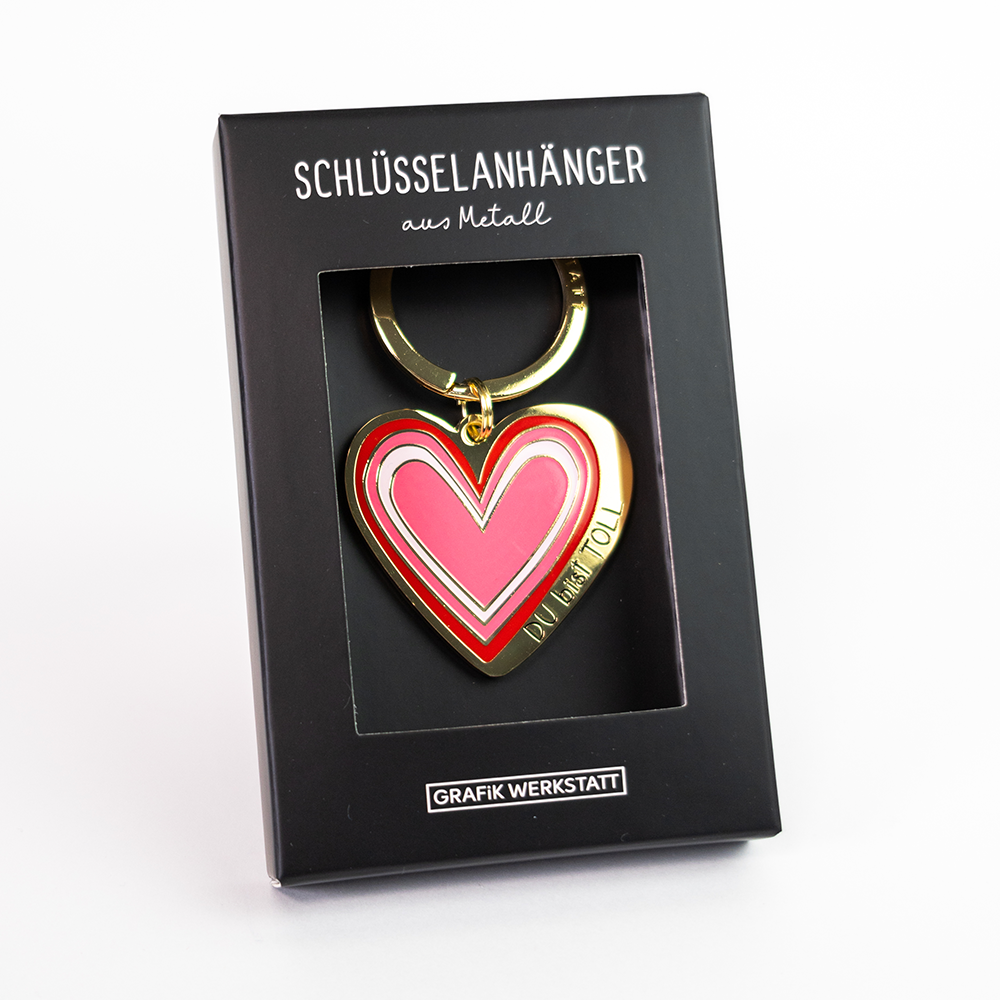 Schlüsselanhänger Schreibkram Manufaktur Du bist toll