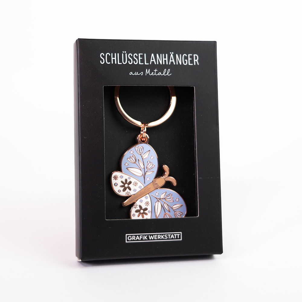 Schlüsselanhänger Schreibkram Manufaktur Schmetterling