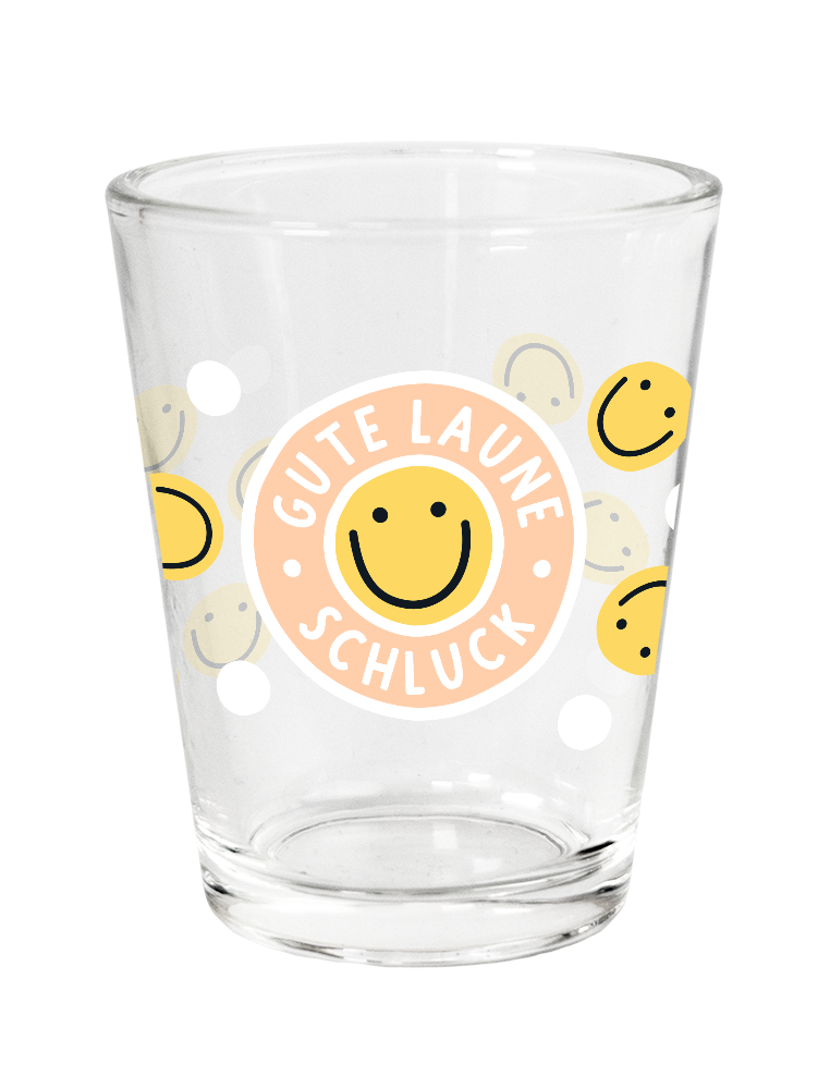 Gute Laune Schluck