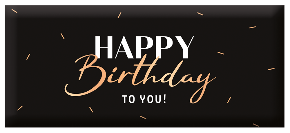 Happy Birthday to you!