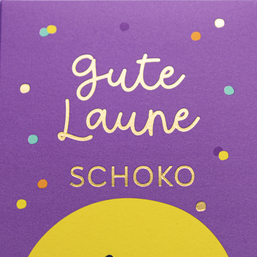 Gute Laune Schoko