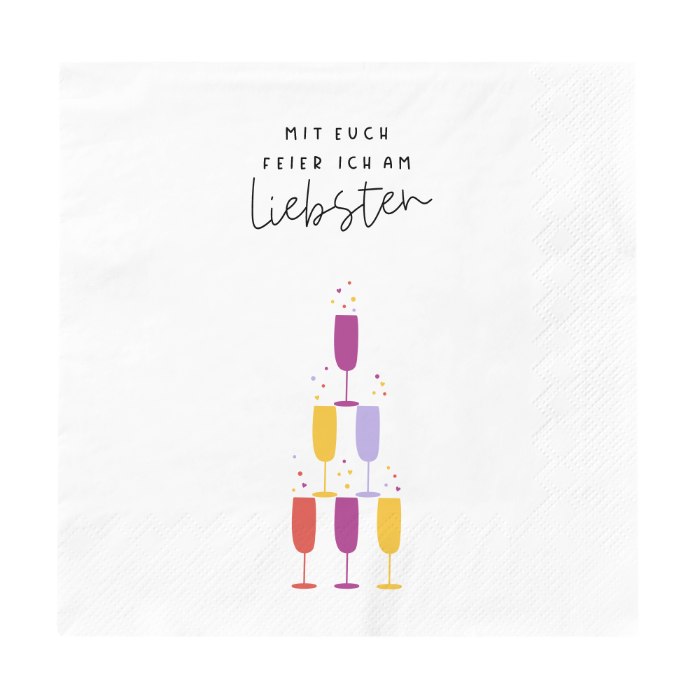 Mit euch feier ich am liebsten