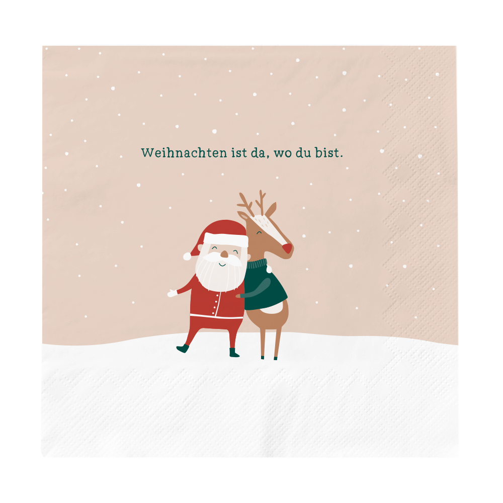 Weihnachten ist da, wo du bist.