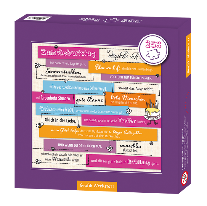 Zum Geburtstag... ️ Grafik Werkstatt