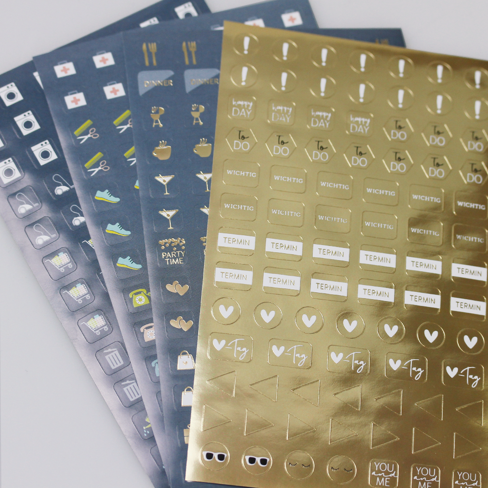 Sticker-Set für Kalender online bestellen ❤️ Grafik Werkstatt