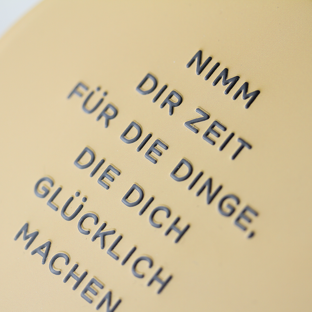Nimm dir Zeit...