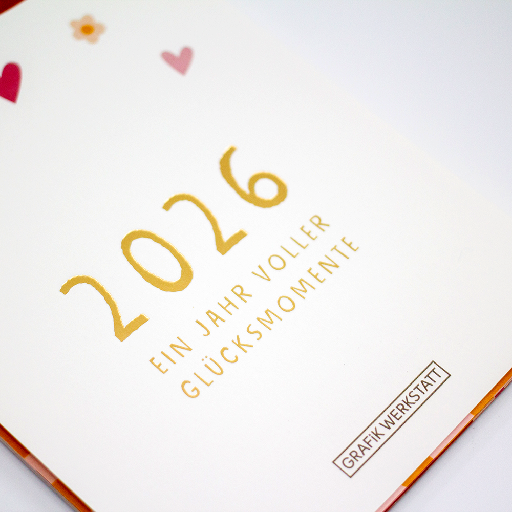 Wandkalender 2026 Ein Jahr voller Glücksmomente 