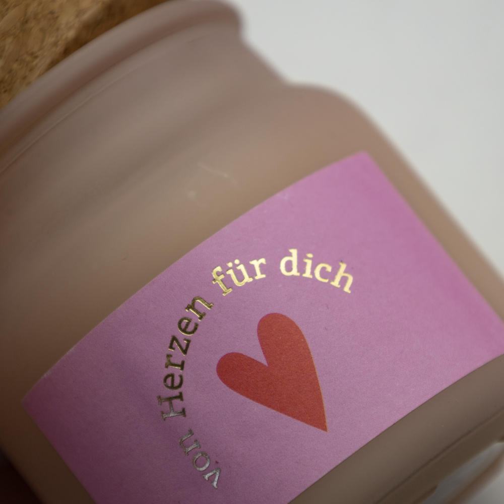 von Herzen für dich