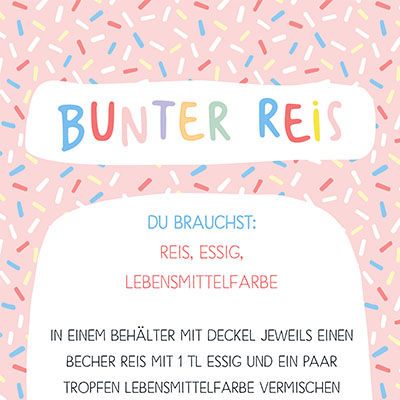 Bunter Reis