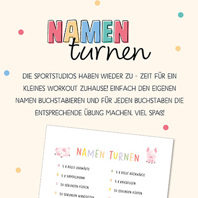 Namen turnen