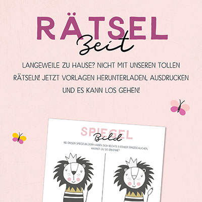 Spiegelbild Rätsel