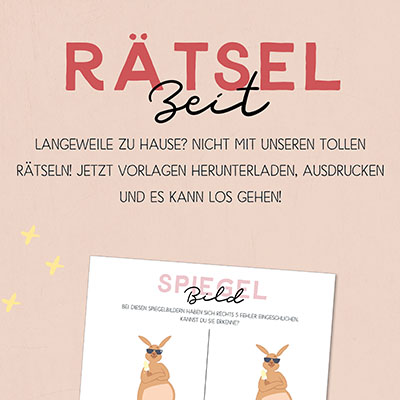 Spiegelbild Rätsel