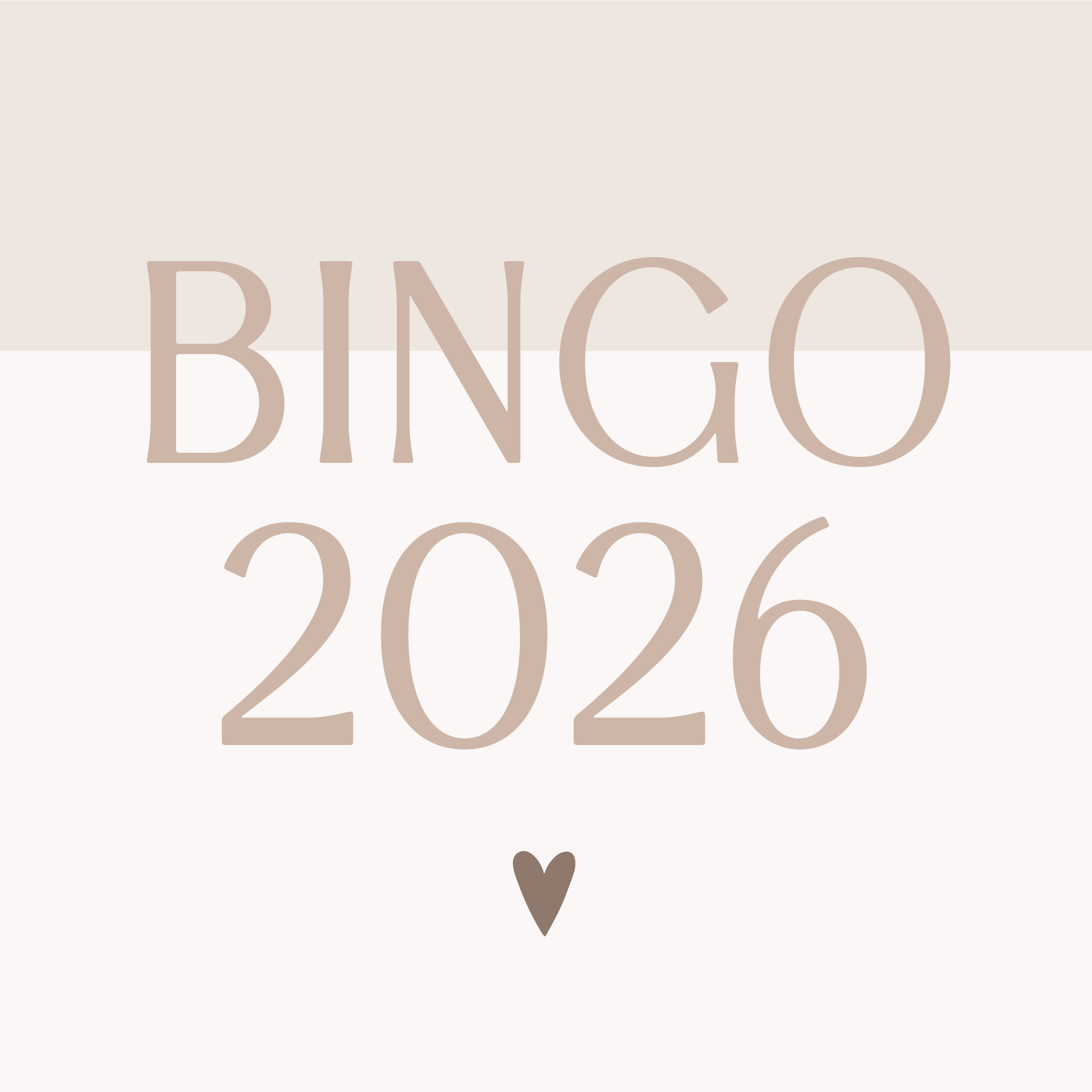 BINGO 2026
